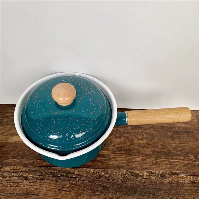 Nồi Tráng Men xanh lam (20cm)