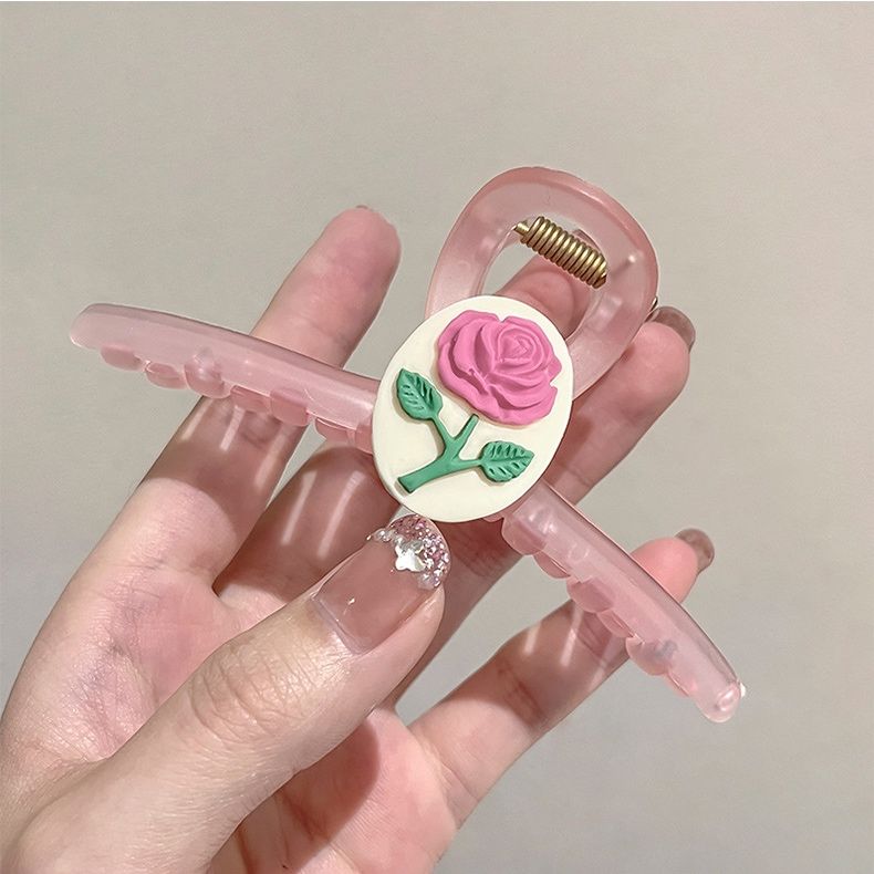 Kẹp Tóc Hoa Hồng