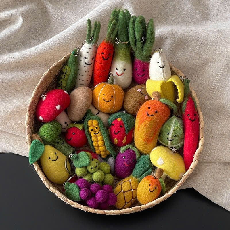 Móc Khóa Vải Veggie
