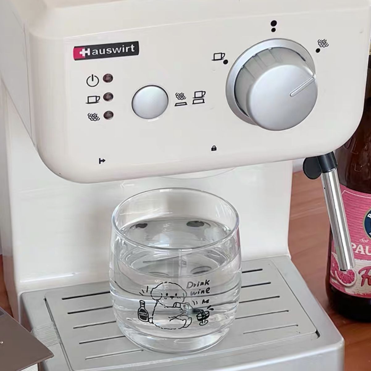 Cốc Thủy Tinh Cún Drink Wine