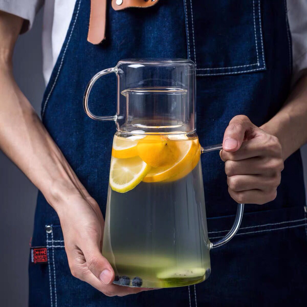 Bình thủy tinh 295 (kèm ly)