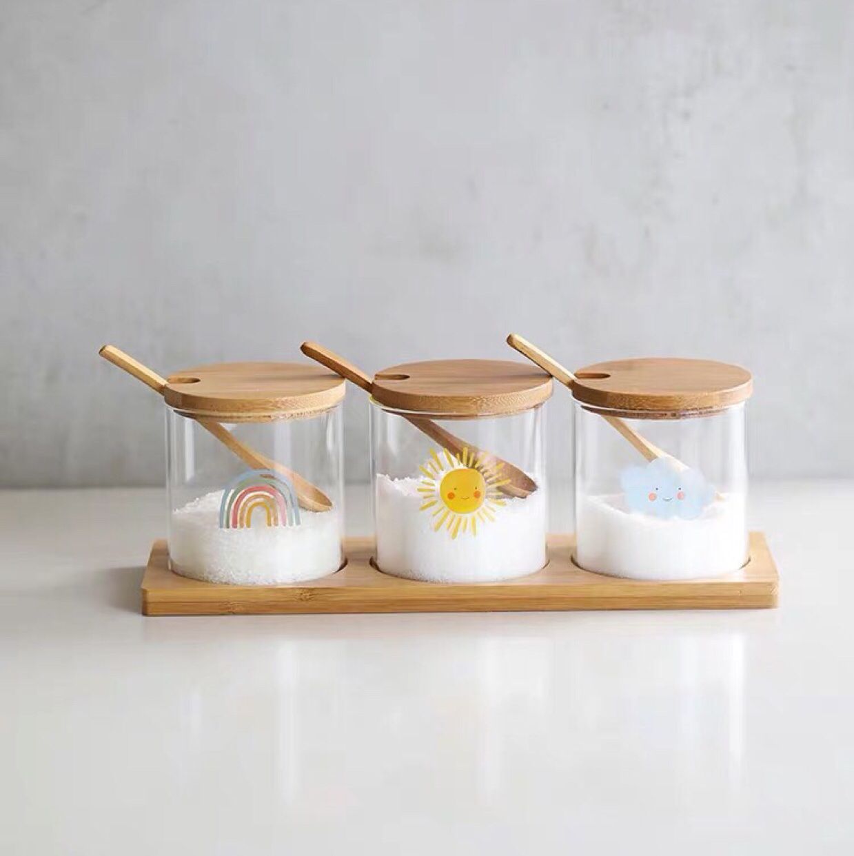 Set đựng gia vị thời tiết