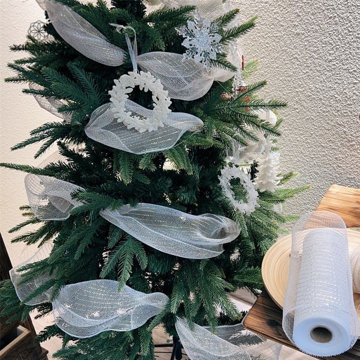Dải Lưới Trang Trí Cây Thông Noel