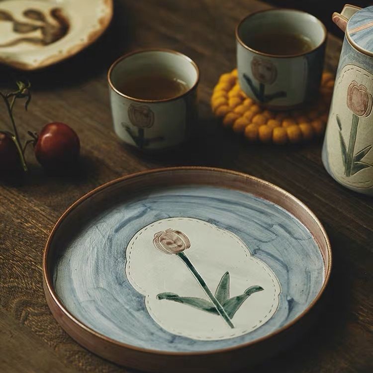 Set Trà Gốm Tulip