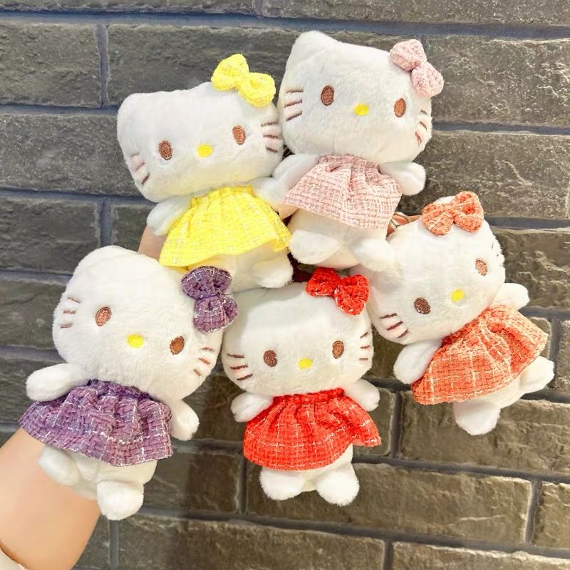 Móc Khóa Bông Hello Kitty