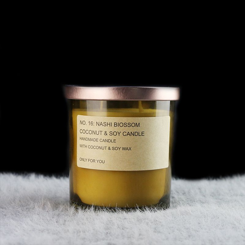 Nến Thơm Nắp Rosegold