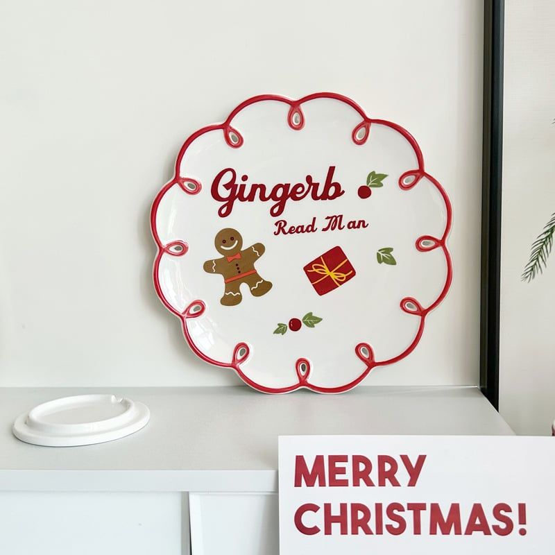 Cốc, Đĩa Gingerb Giáng Sinh