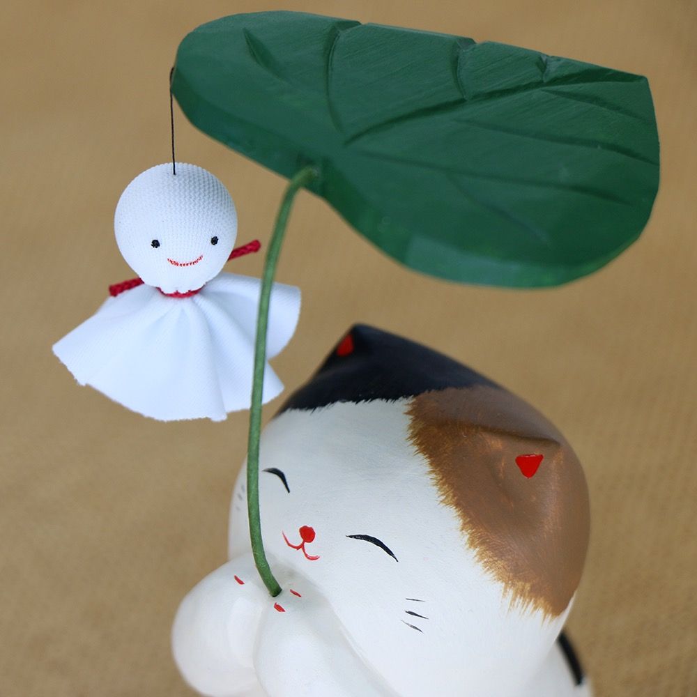 Tượng Mèo Teru Teru Bozu