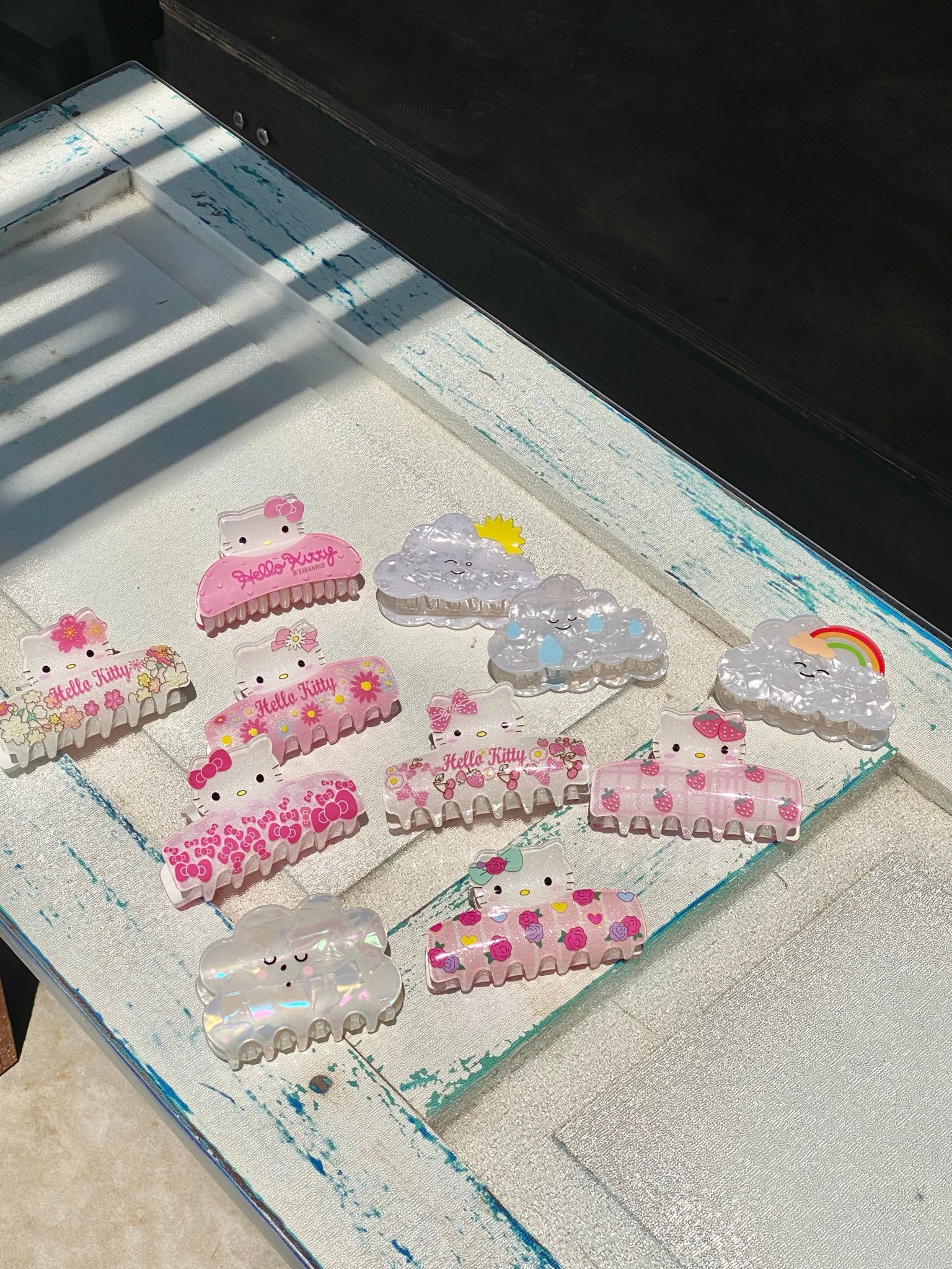 Kẹp Tóc Hello Kitty Hồng