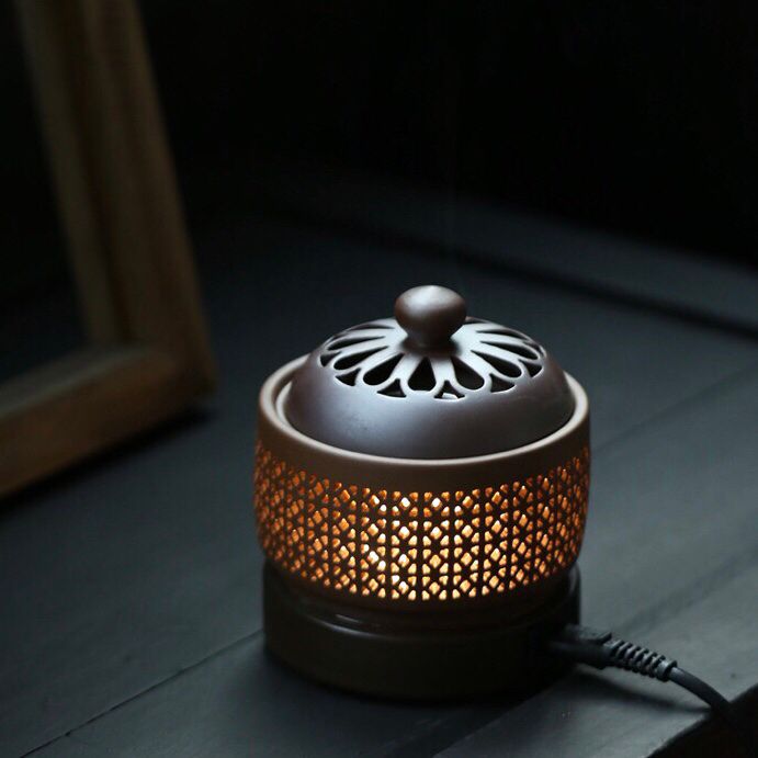 Bếp xông tinh dầu, thảo mộc điện