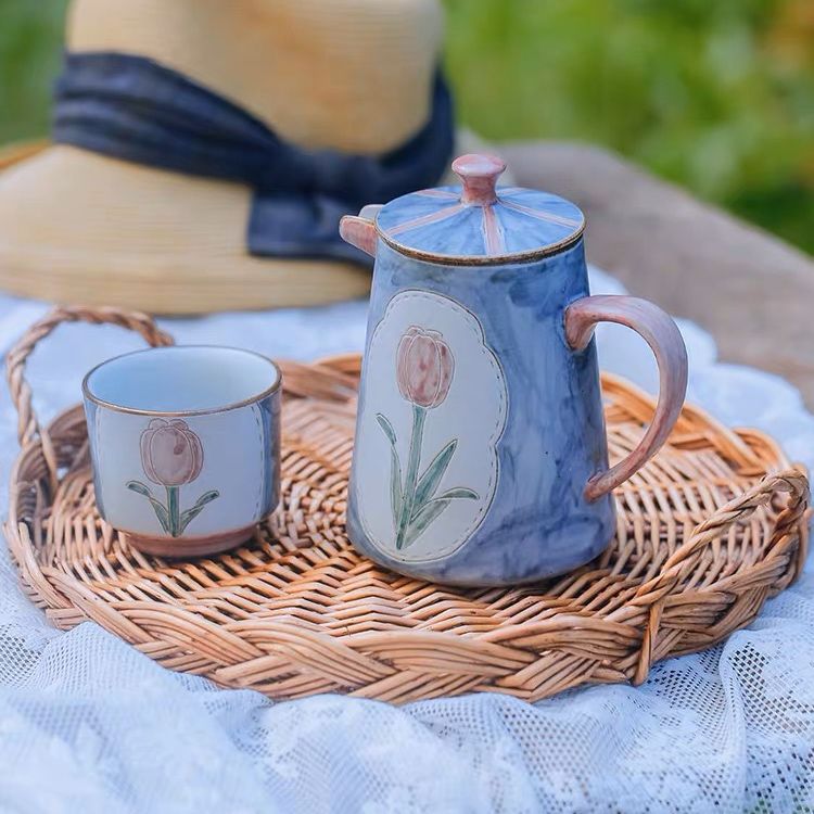 Set Trà Gốm Tulip