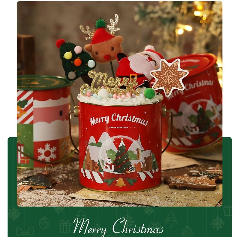 Hộp Thiếc Christmas