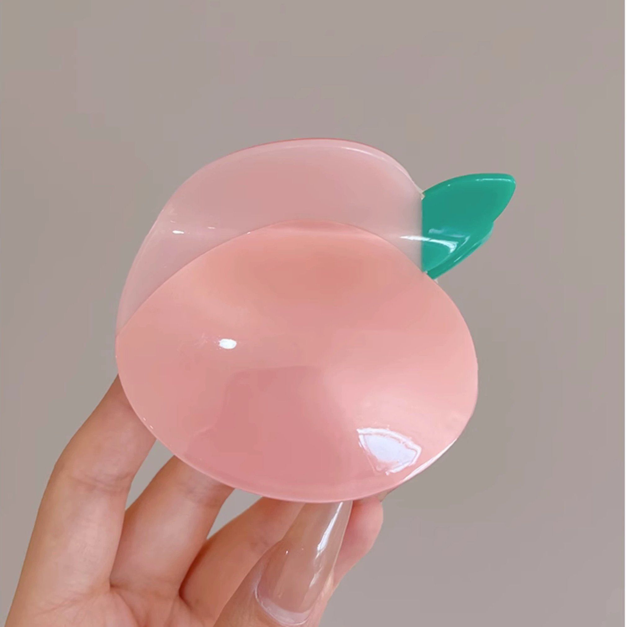 Kẹp Tóc Đào Hồng