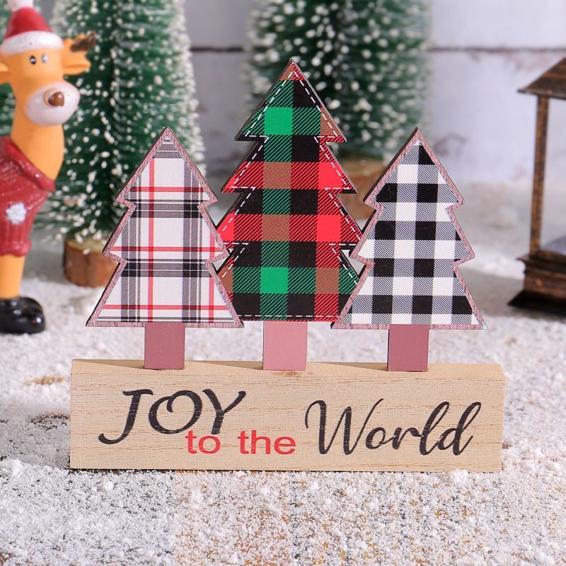 Biển Gỗ Xmas Thông Điệp