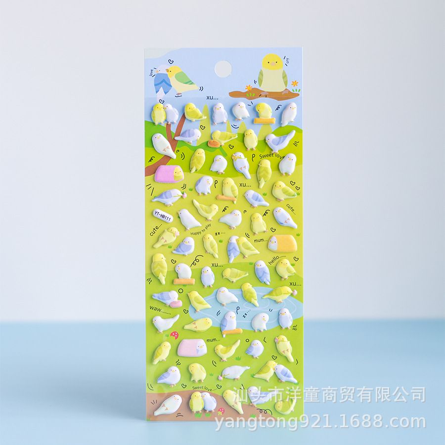 Sticker Nổi Animal