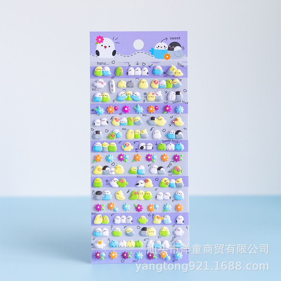 Sticker Nổi Animal