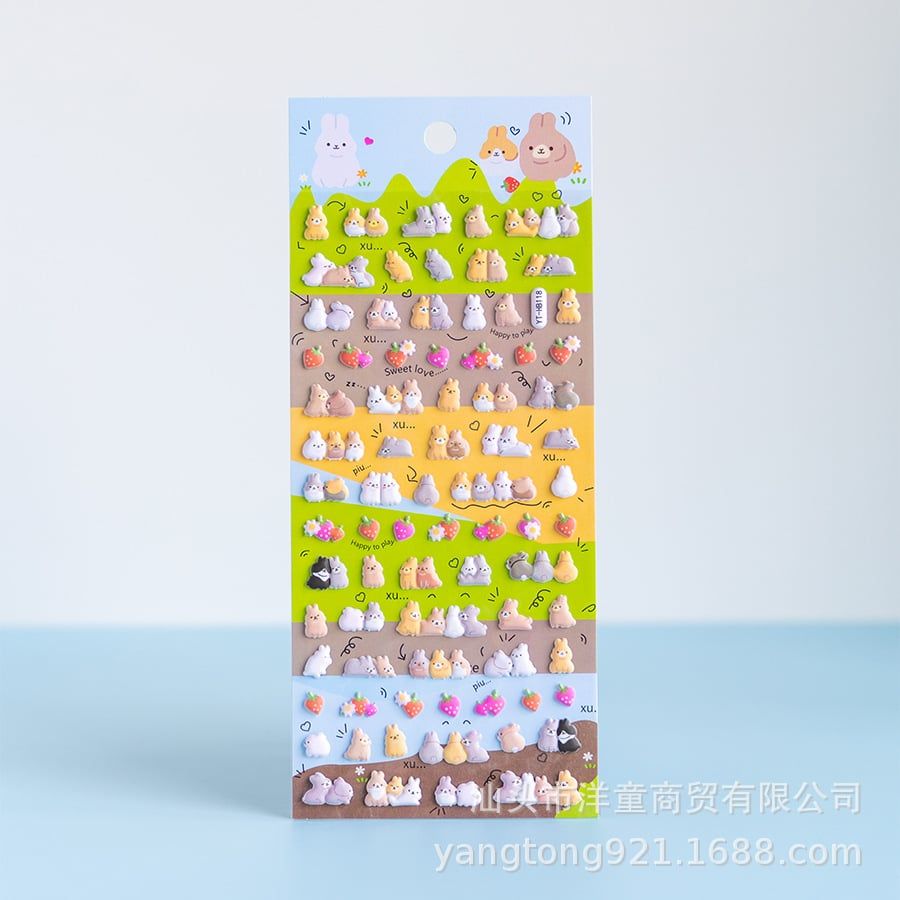 Sticker Nổi Animal