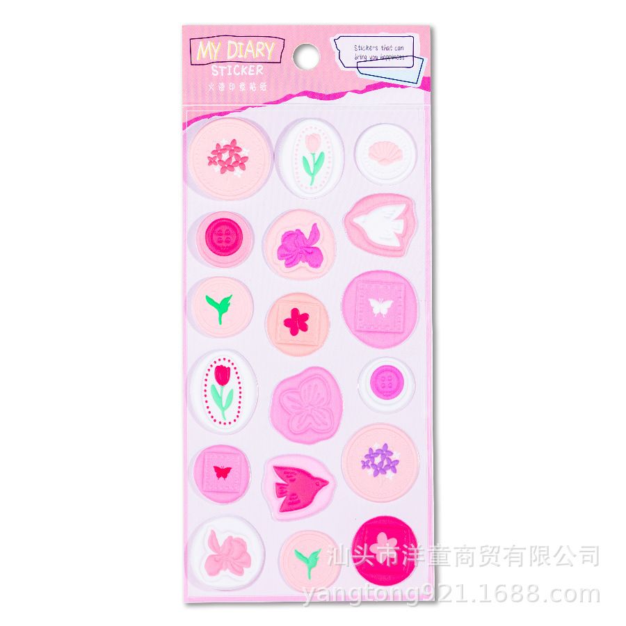 Sticker Nổi Lovely