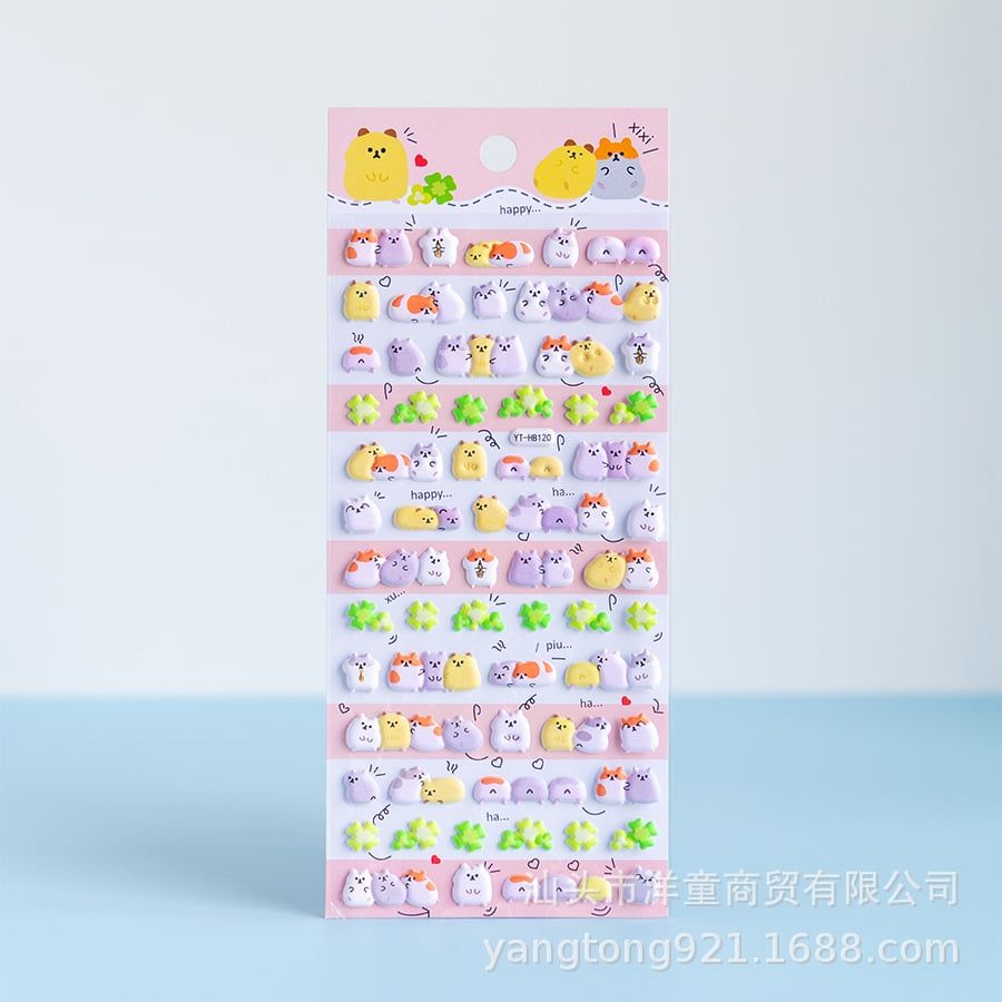Sticker Nổi Animal