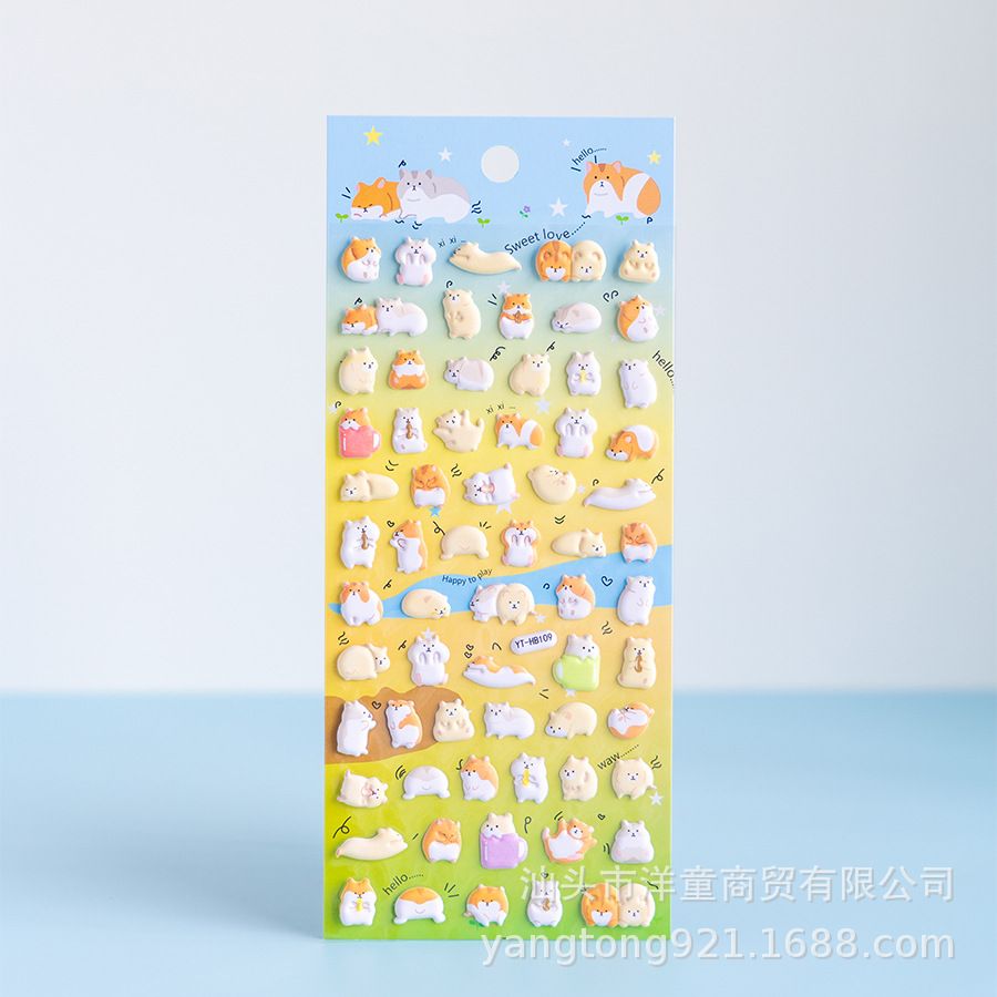 Sticker Nổi Animal