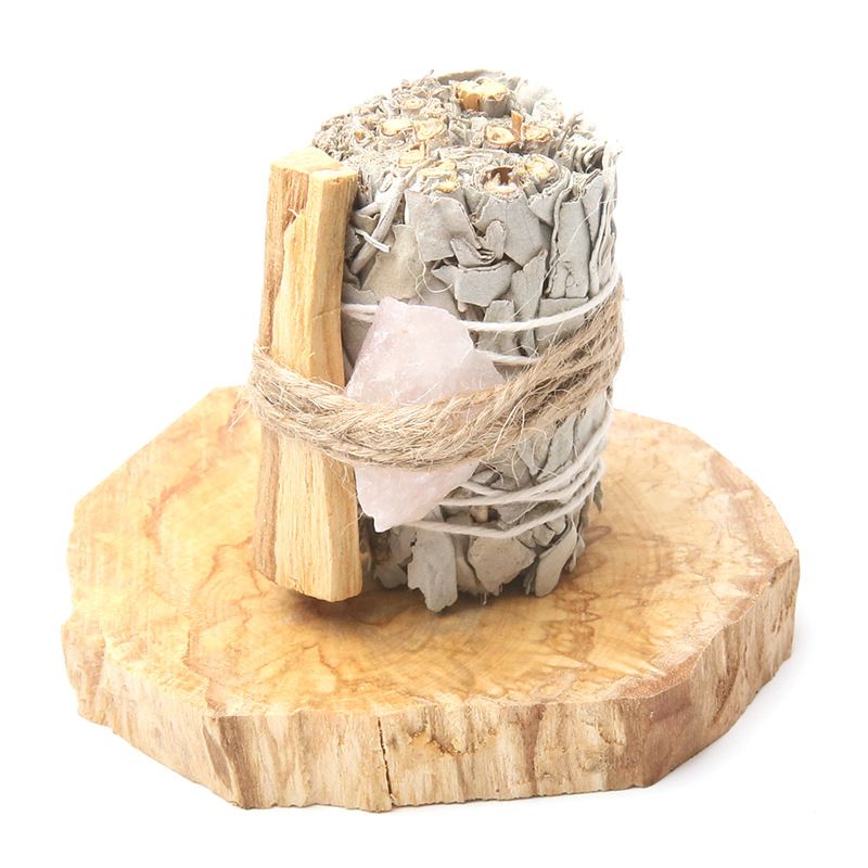 Xô Thơm Mix Palo Santo & Thạch Anh