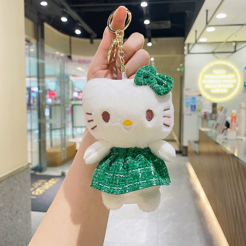 Móc Khóa Bông Hello Kitty