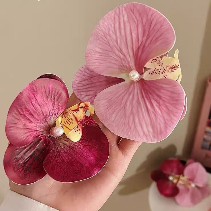 Kẹp Nhỏ Hoa Lan Hồ Điệp