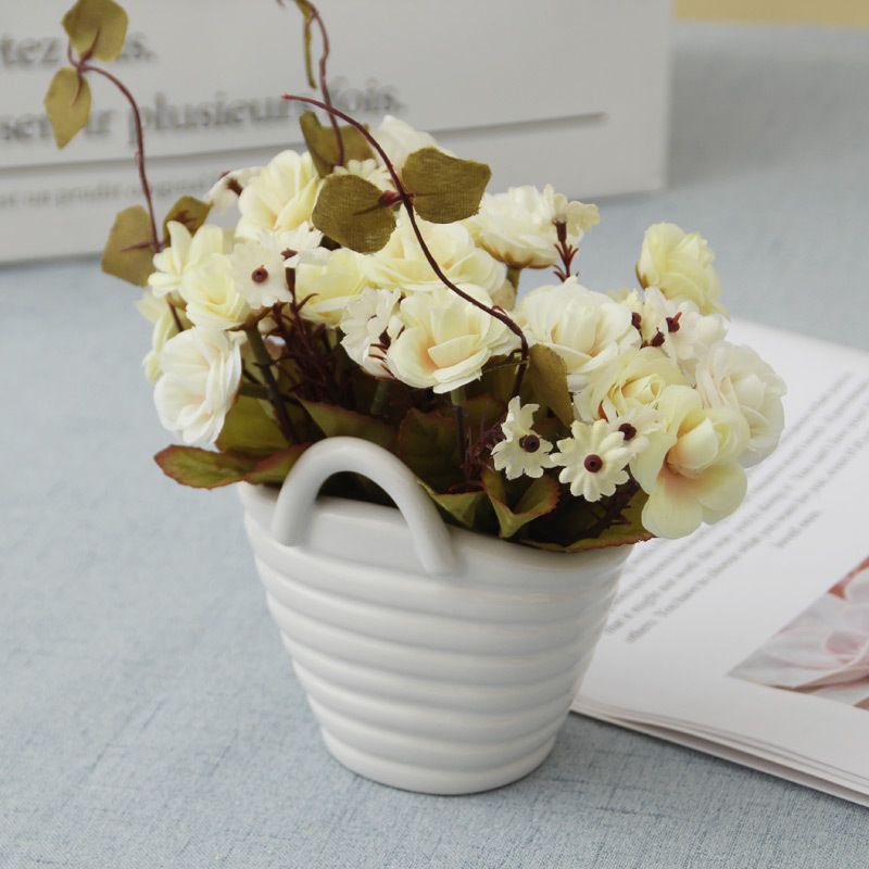 Bình Hoa Giỏ Xách Mini