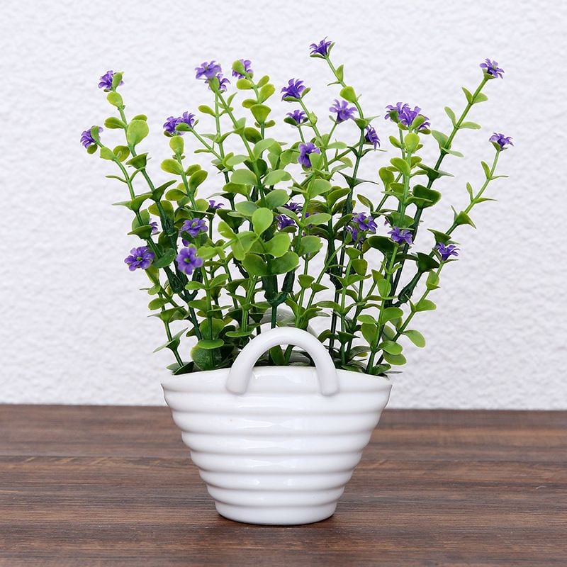 Bình Hoa Giỏ Xách Mini