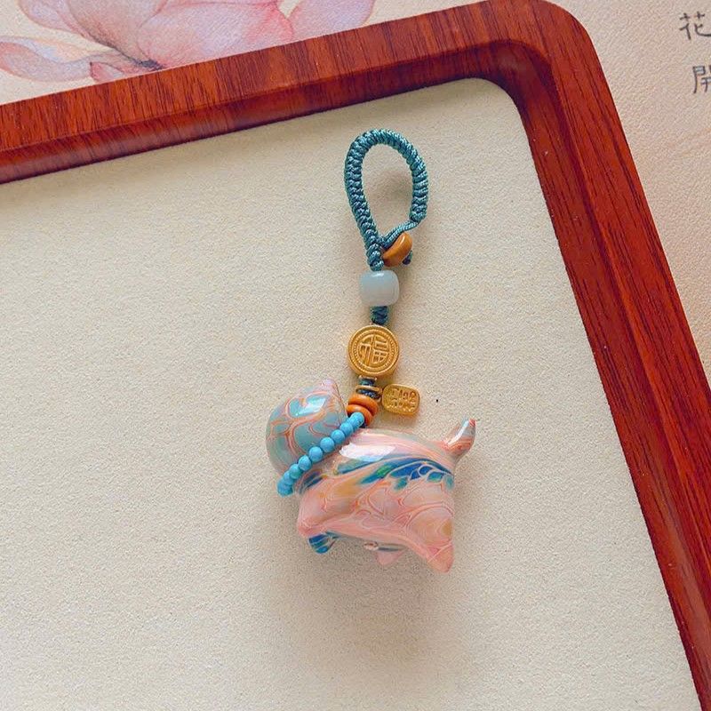 Dây Treo Mèo Gỗ Đàn Hương