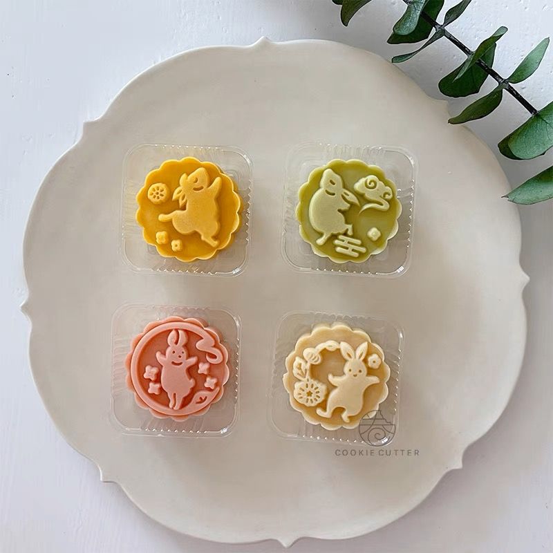 Khuôn Bánh Trung Thu Thỏ Ngọc