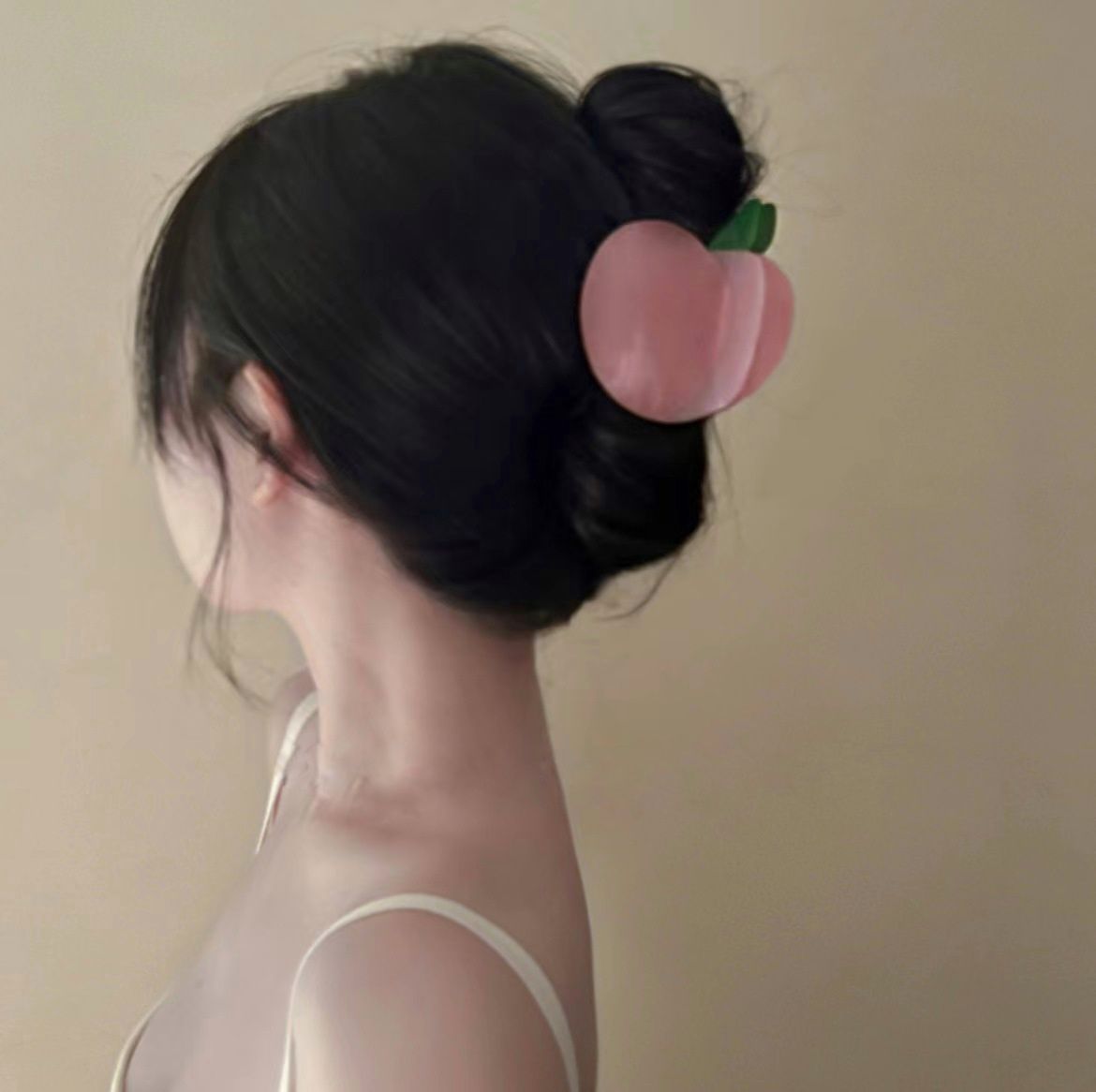 Kẹp Tóc Đào Hồng