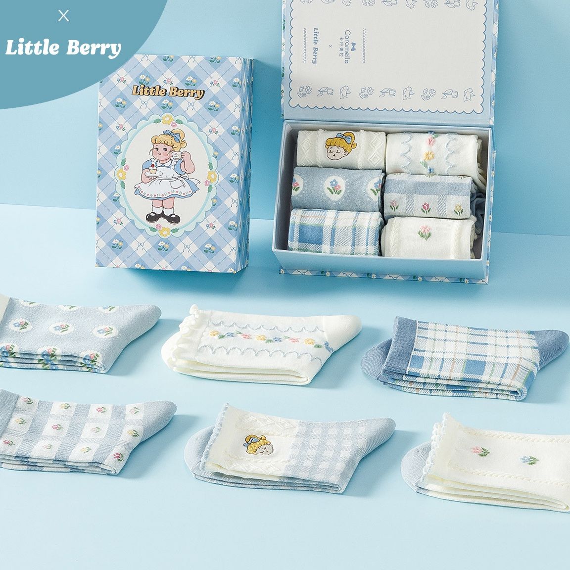 Set Tất Cổ Tích Little Berry