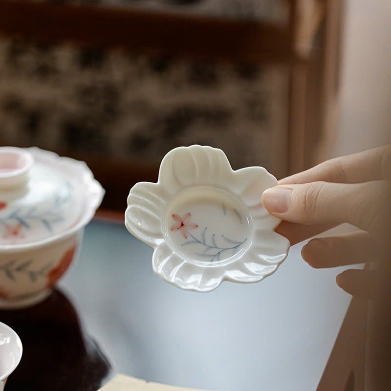 Set Tách Trà Hoa Mẫu Đơn