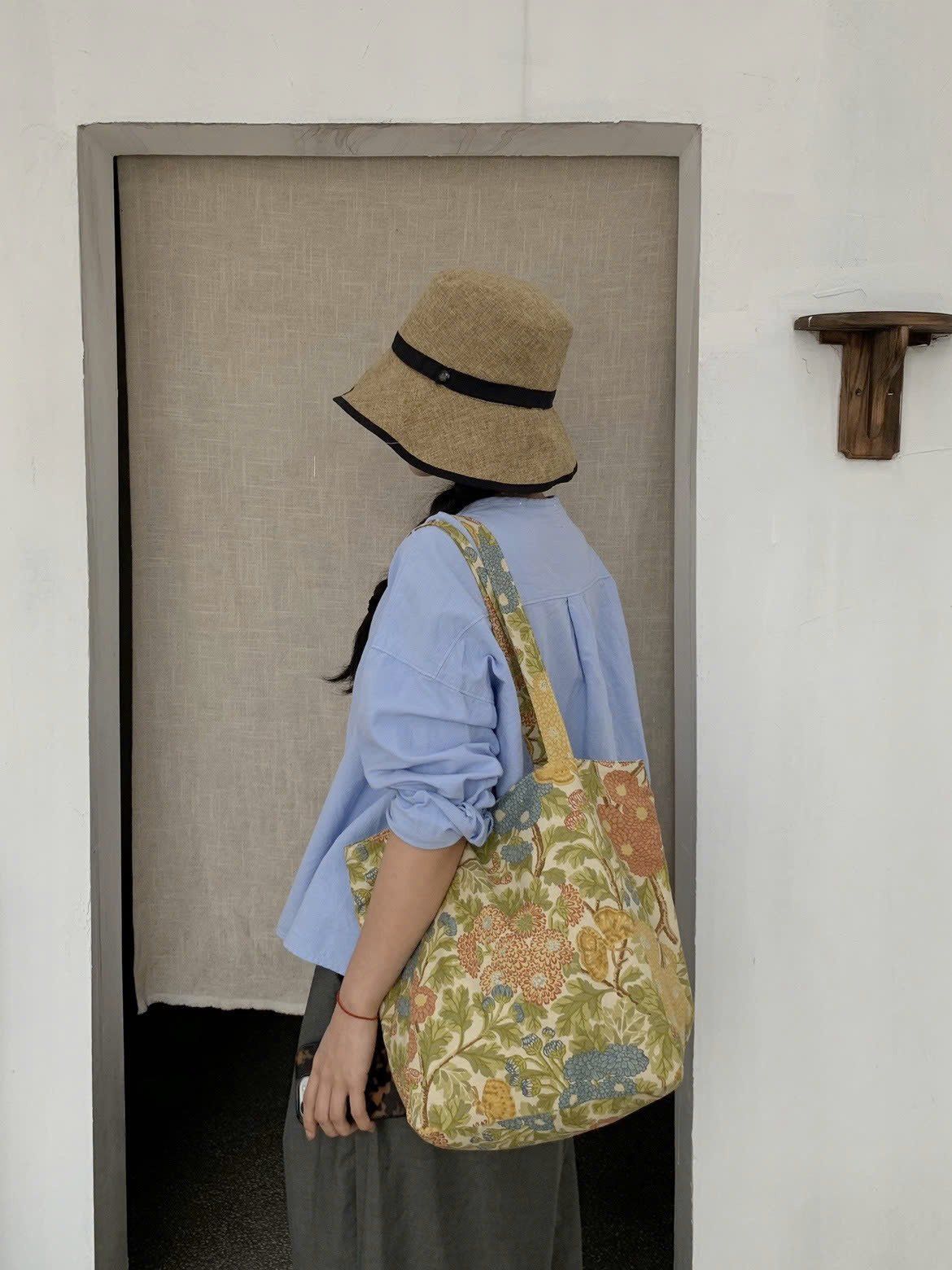 Túi Tote Blooming Garden