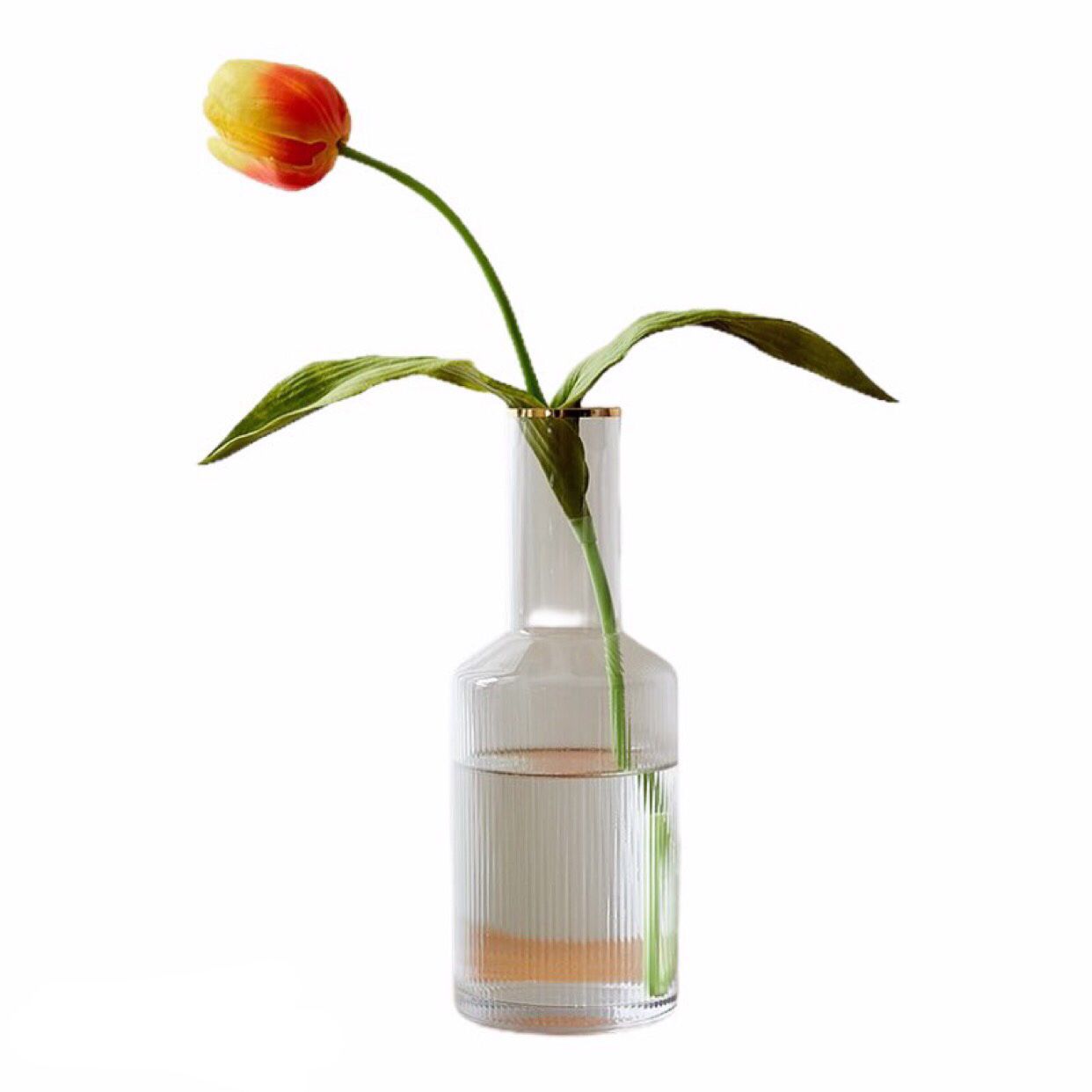 Bình cắm hoa thủy tinh Bottle