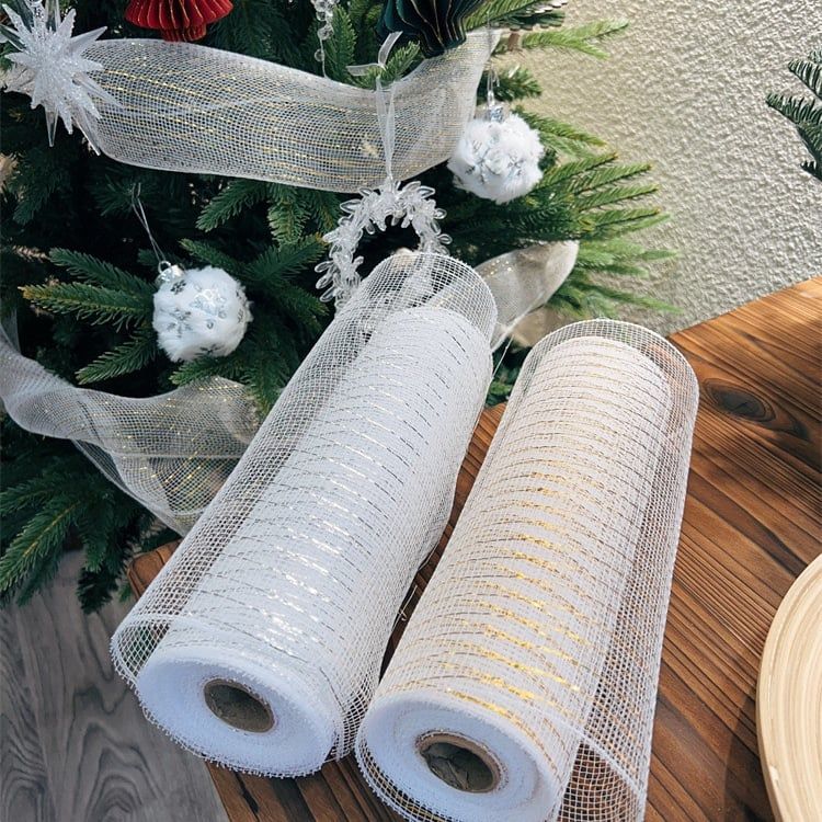 Dải Lưới Trang Trí Cây Thông Noel