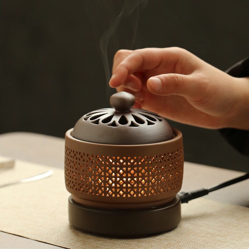 Bếp xông tinh dầu, thảo mộc điện