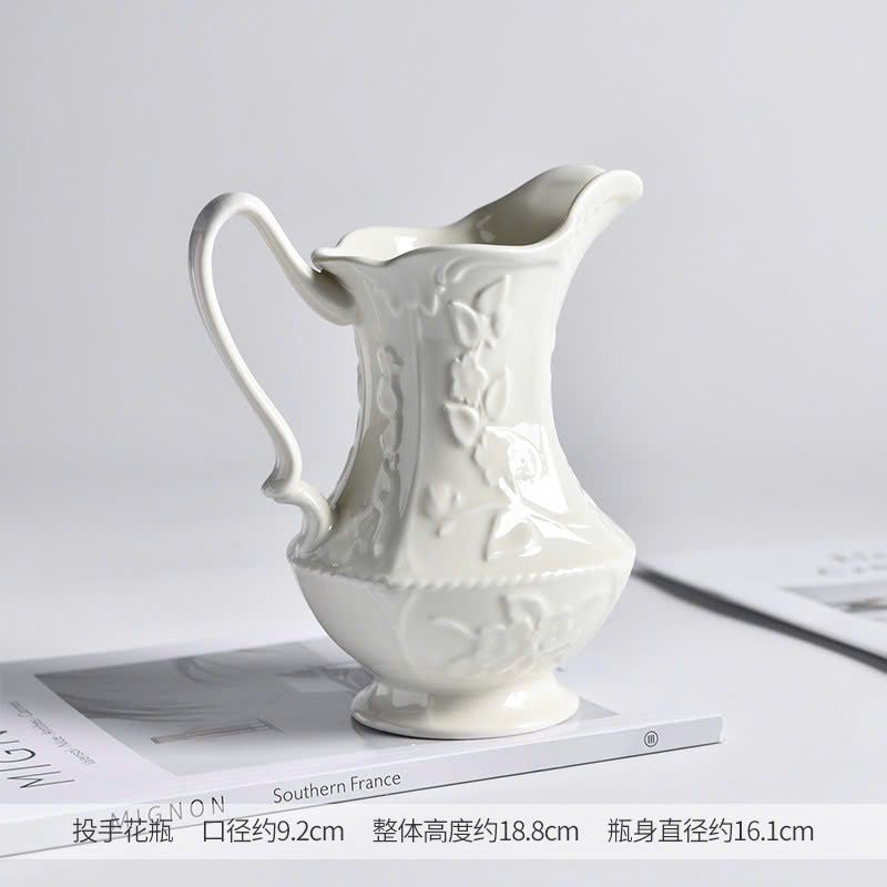 Bình Sứ Trắng Tinh Khôi