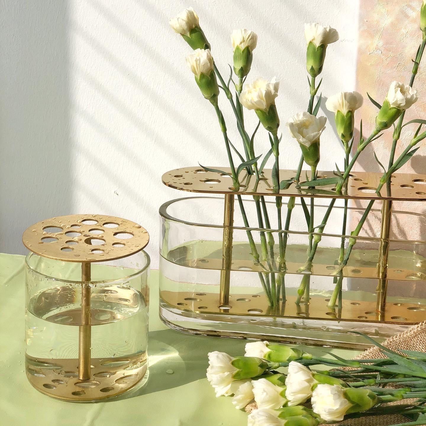 Ikebana Vase (Tròn)