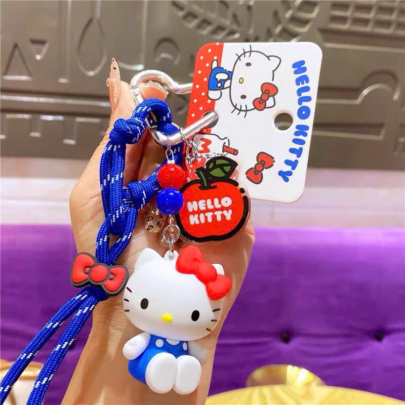Dây Treo Móc Khóa Hello Kitty