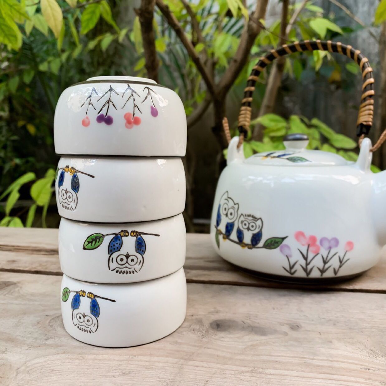 Bộ ấm chén Nhà Cú
