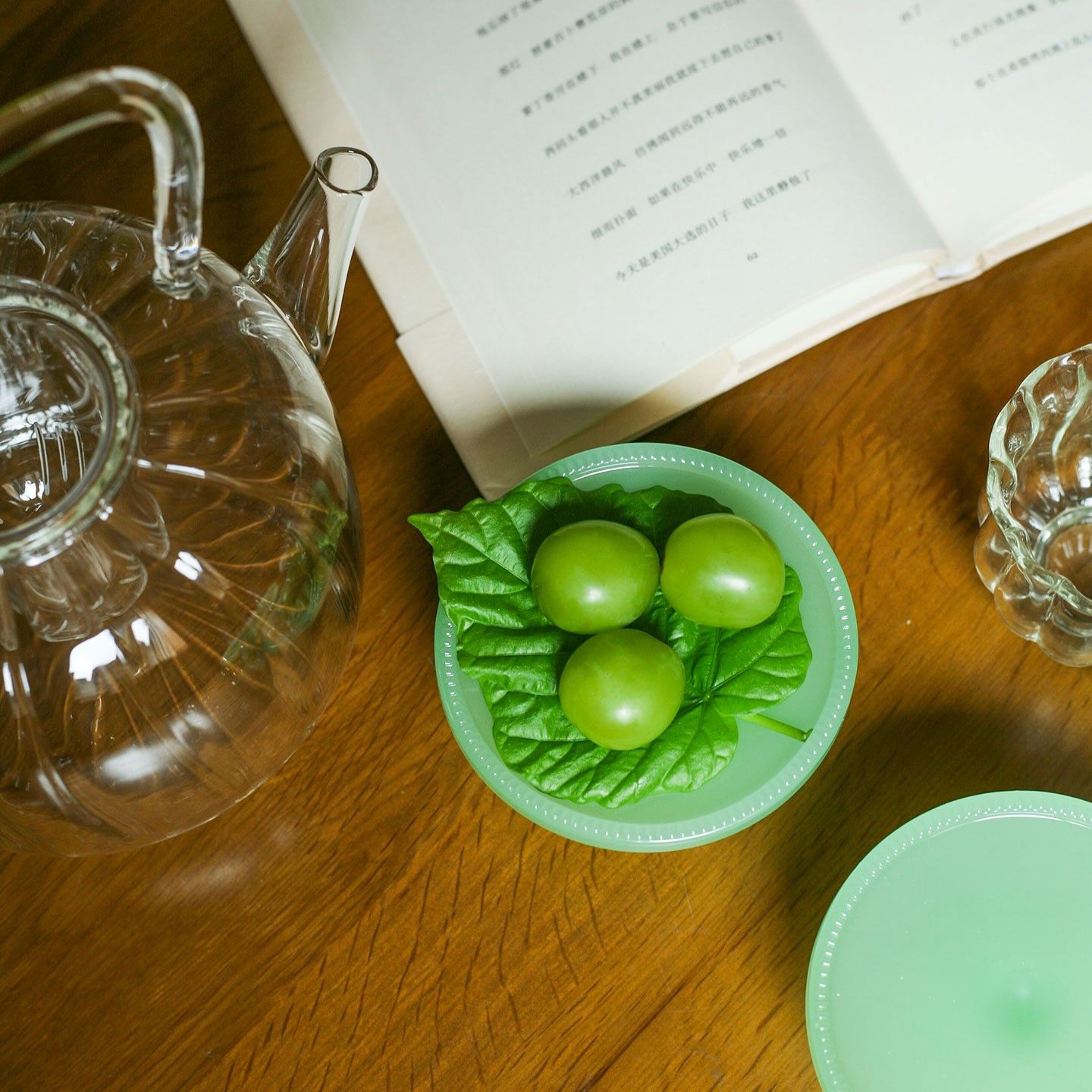 Đĩa Thủy Tinh Decor