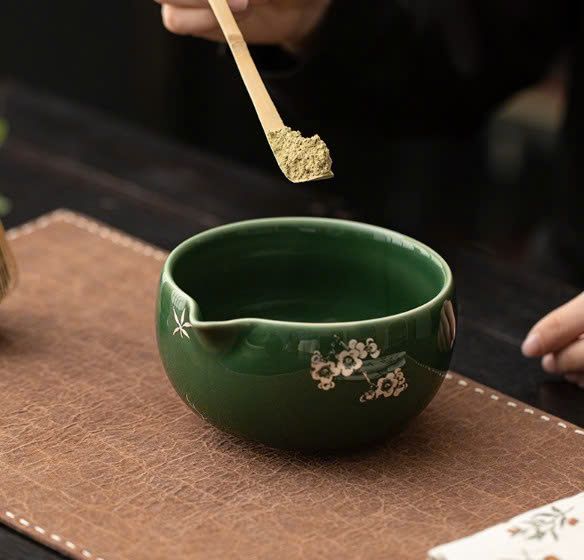 Set Pha Matcha Bông Mai