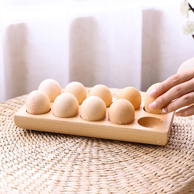 Khay Trứng Gỗ
