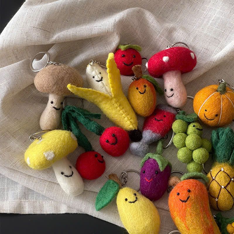 Móc Khóa Vải Veggie