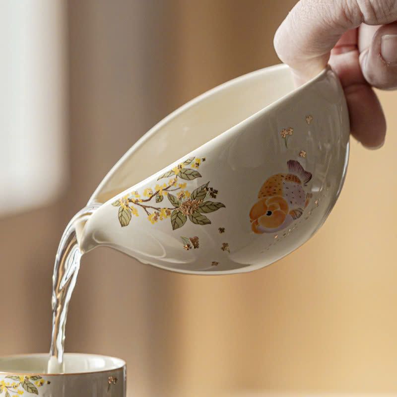 Bộ Trà Cụ Cá Vàng Múp Míp