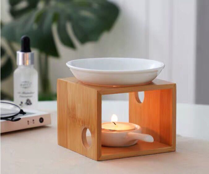 Đốt Tinh Dầu Gốm Giá Tre