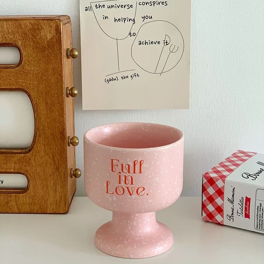 Đĩa, Ly Gốm Full In Love