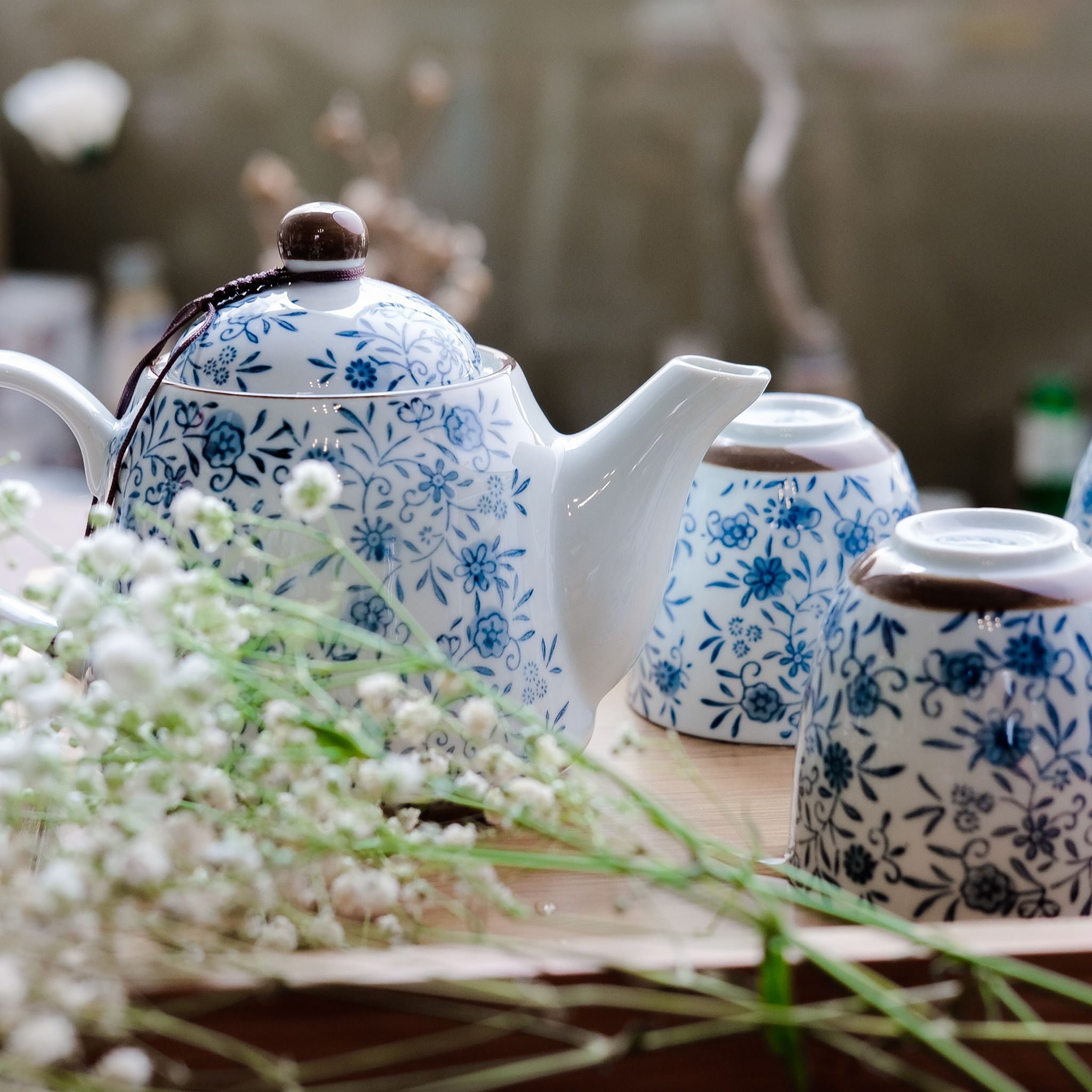 Bộ Ấm Họa Tiết Nhật